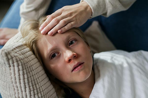 Sick child